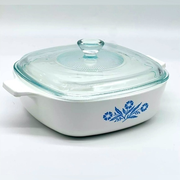 Corningware Other - RARE 1 Quart Corning Ware P-1-B - Ribbed 37 Pyrex A 7C A Lid EXCELLENT CONDITION